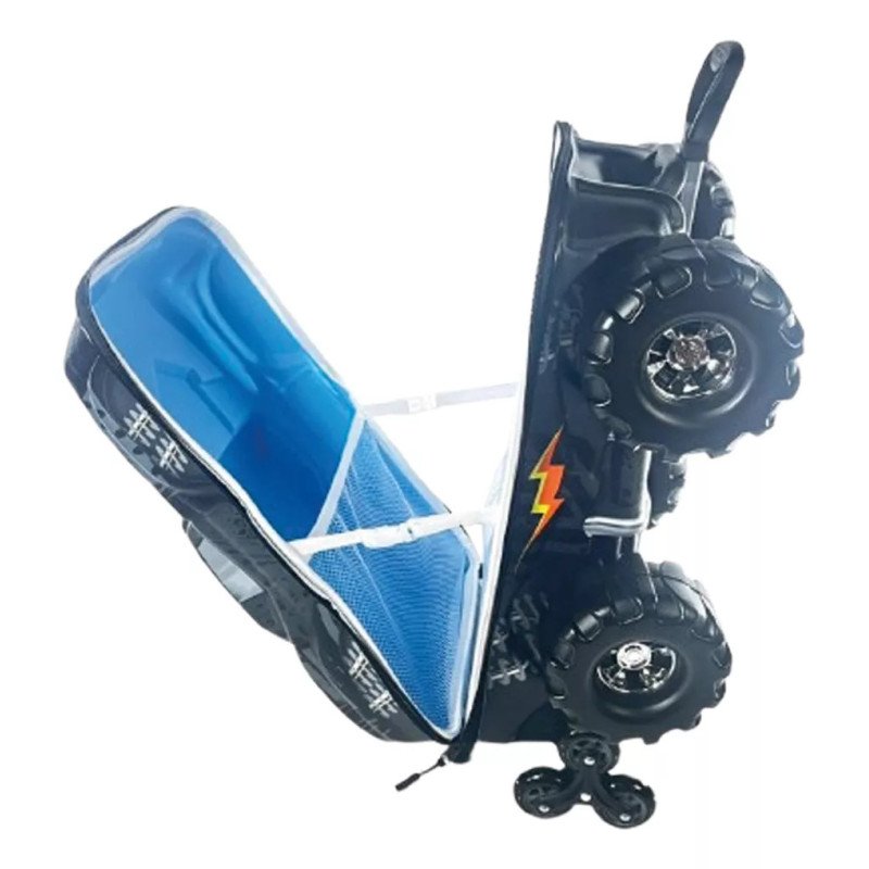 Mochila Linea Autos Thunder Monster Trucks