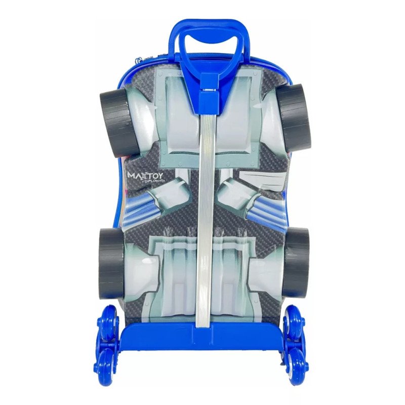 Mochila linea autos V8 Azul